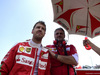 GP UNGHERIA, 24.07.2016 - Gara, Sebastian Vettel (GER) Ferrari SF16-H e Maurizio Arrivabene (ITA) Ferrari Team Principal