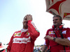 GP UNGHERIA, 24.07.2016 - Gara, Sebastian Vettel (GER) Ferrari SF16-H e Maurizio Arrivabene (ITA) Ferrari Team Principal