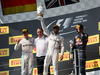 GP UNGHERIA, 24.07.2016 - Gara, 1st position Lewis Hamilton (GBR) Mercedes AMG F1 W07 Hybrid, secondo Nico Rosberg (GER) Mercedes AMG F1 W07 Hybrid e terzo Daniel Ricciardo (AUS) Red Bull Racing RB12