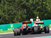 GP UNGHERIA, 24.07.2016 - Gara, Max Verstappen (NED) Red Bull Racing RB12 e Kimi Raikkonen (FIN) Ferrari SF16-H