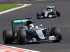 GP UNGHERIA, 24.07.2016 - Gara, Lewis Hamilton (GBR) Mercedes AMG F1 W07 Hybrid davanti a Nico Rosberg (GER) Mercedes AMG F1 W07 Hybrid