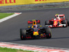 GP UNGHERIA, 24.07.2016 - Gara, Max Verstappen (NED) Red Bull Racing RB12 e Kimi Raikkonen (FIN) Ferrari SF16-H