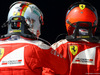 GP UNGHERIA, 24.07.2016 - Gara, Sebastian Vettel (GER) Ferrari SF16-H e Kimi Raikkonen (FIN) Ferrari SF16-H