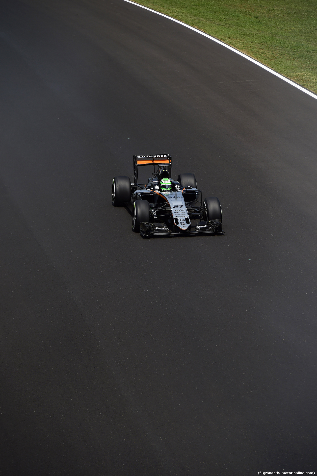 GP UNGHERIA, 23.07.2016 - Prove Libere 3, Nico Hulkenberg (GER) Sahara Force India F1 VJM09