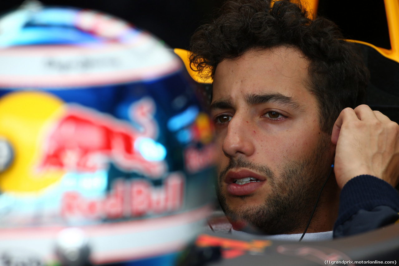 GP UNGHERIA, 23.07.2016 - Prove Libere 3, Daniel Ricciardo (AUS) Red Bull Racing RB12