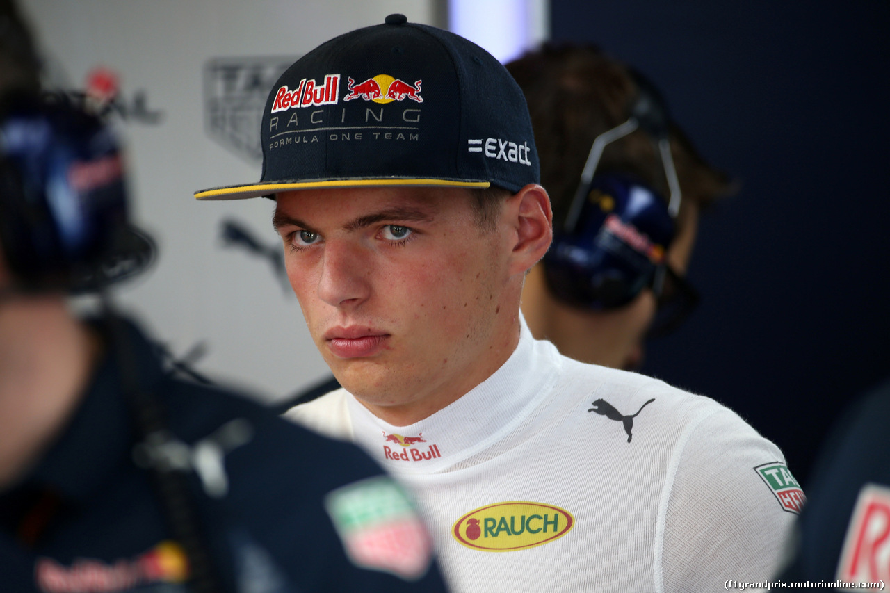 GP UNGHERIA, 23.07.2016 - Prove Libere 3, Max Verstappen (NED) Red Bull Racing RB12