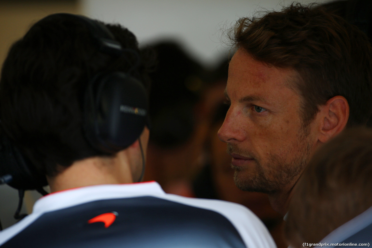 GP UNGHERIA, 23.07.2016 - Prove Libere 3, Jenson Button (GBR)  McLaren Honda MP4-31