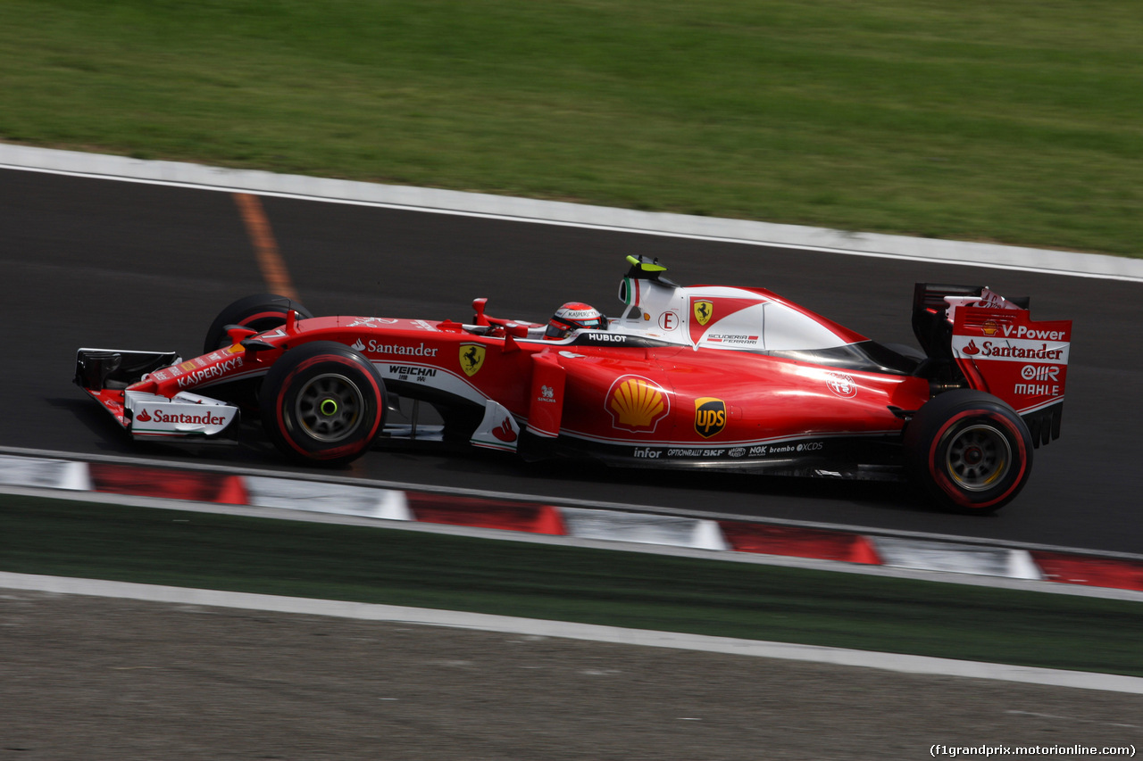 GP UNGHERIA, 23.07.2016 - Prove Libere 3, Kimi Raikkonen (FIN) Ferrari SF16-H