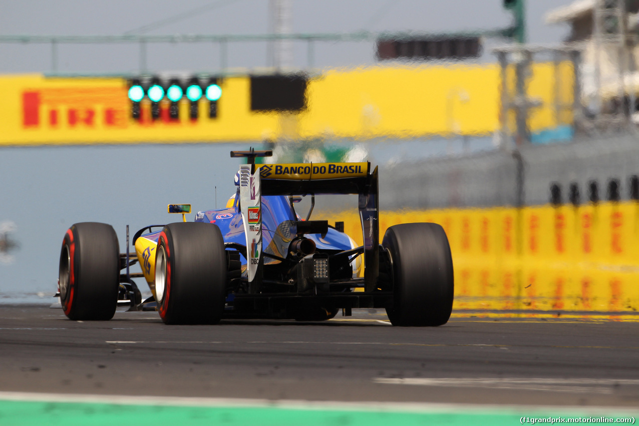 GP UNGHERIA, 23.07.2016 - Prove Libere 3, Marcus Ericsson (SUE) Sauber C34