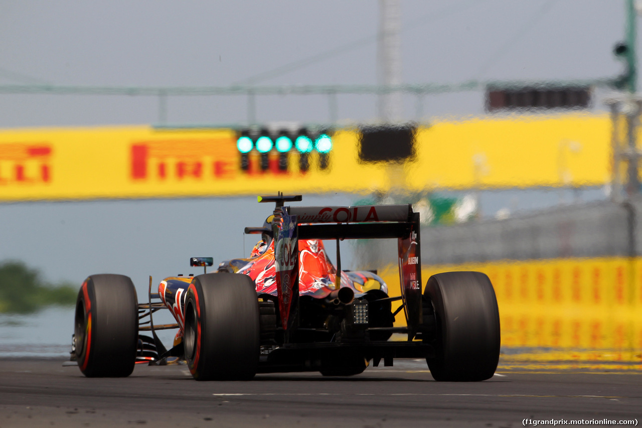 GP UNGHERIA, 23.07.2016 - Prove Libere 3, Carlos Sainz Jr (ESP) Scuderia Toro Rosso STR11