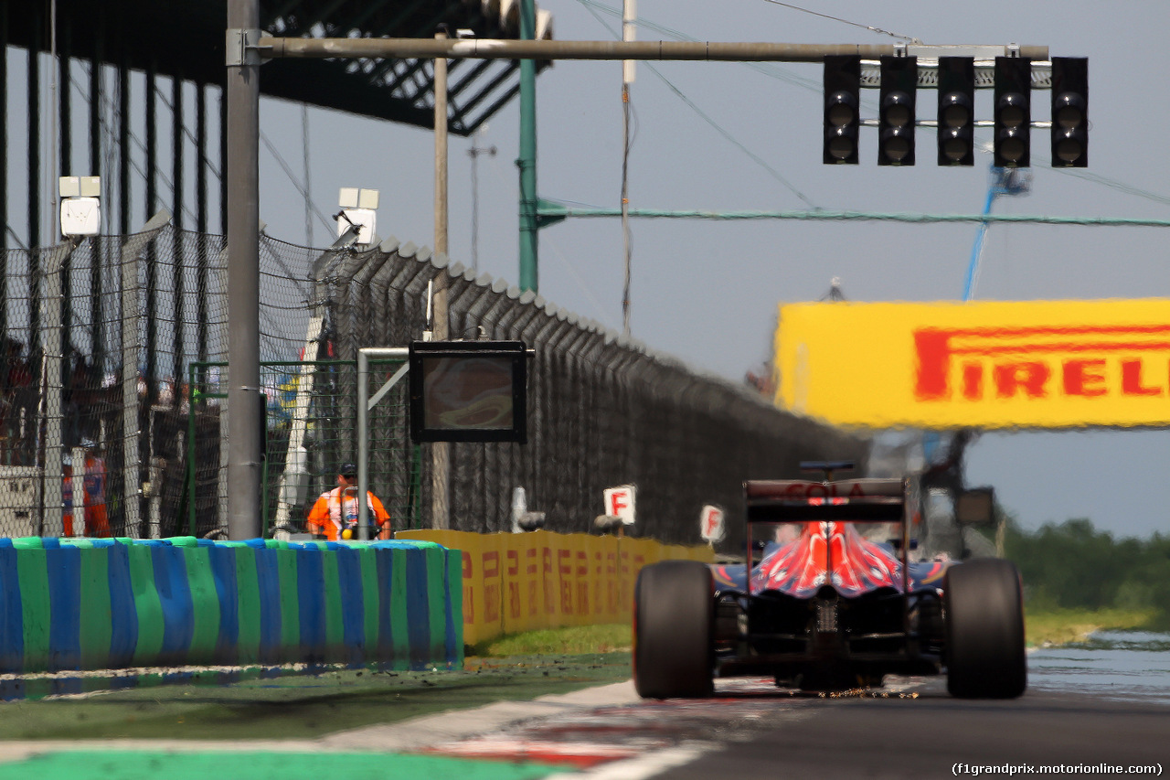 GP UNGHERIA, 23.07.2016 - Prove Libere 3, Daniil Kvyat (RUS) Scuderia Toro Rosso STR11