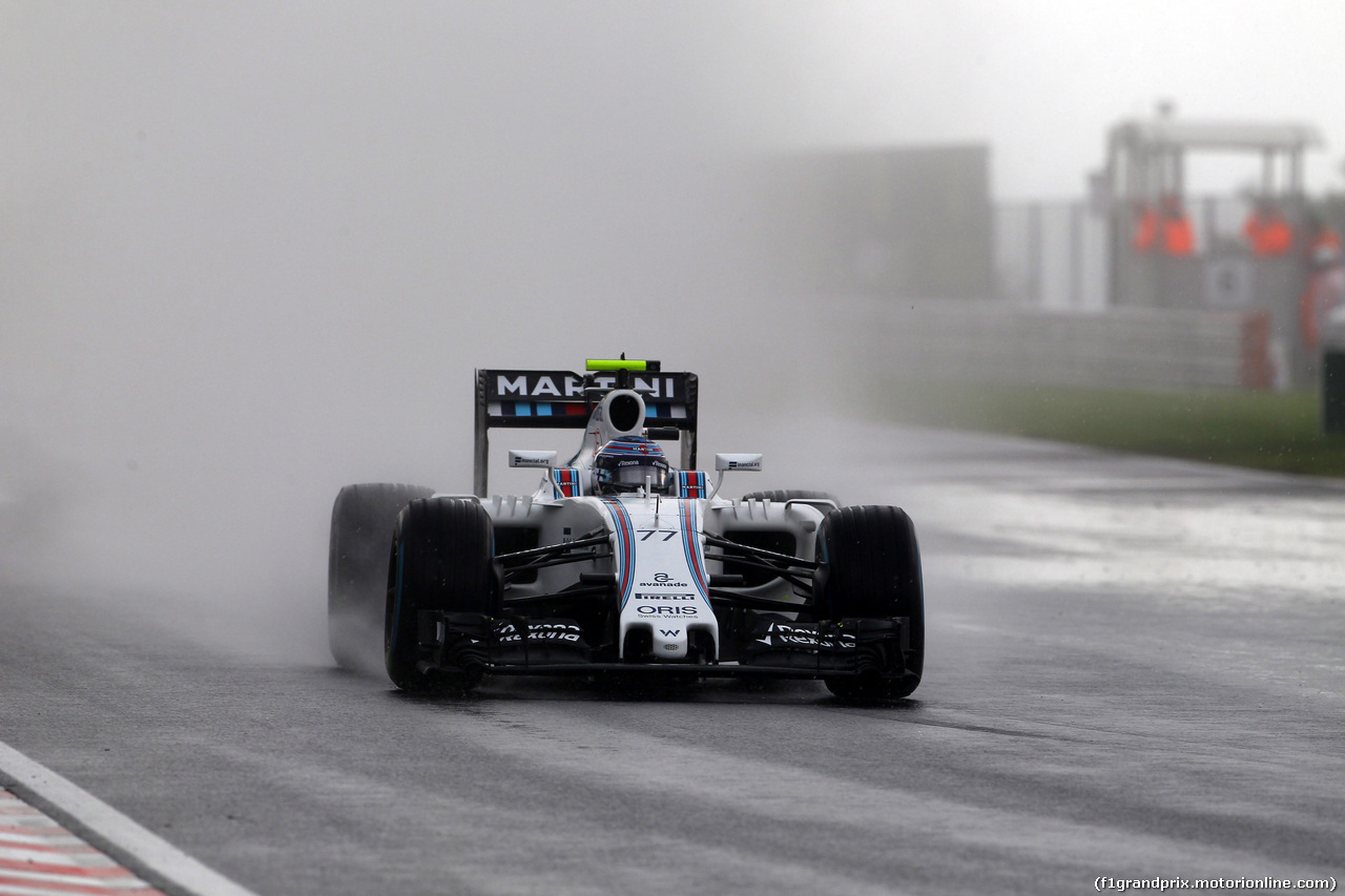 GP UNGHERIA, 23.07.2016 - Qualifiche, Valtteri Bottas (FIN) Williams FW38