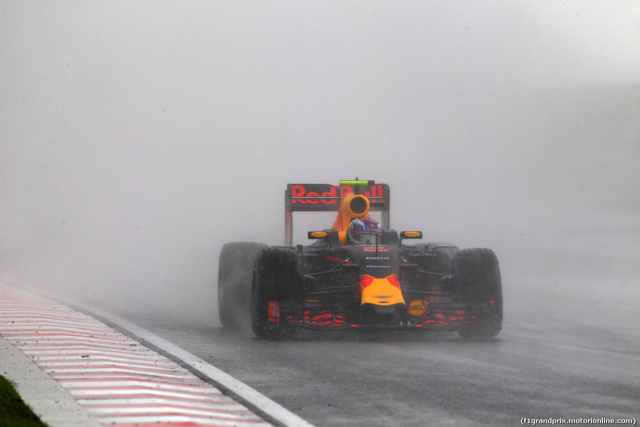 GP UNGHERIA, 23.07.2016 - Qualifiche, Max Verstappen (NED) Red Bull Racing RB12