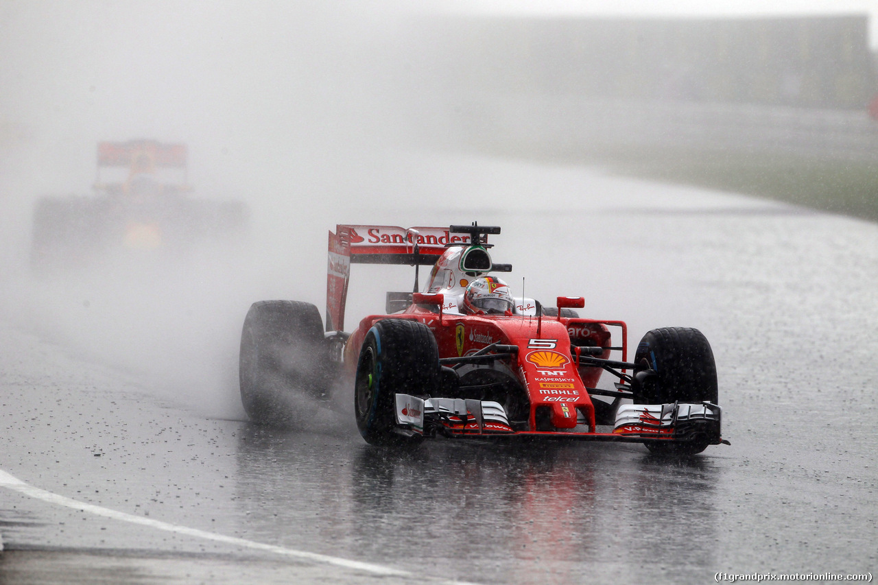 GP UNGHERIA, 23.07.2016 - Qualifiche, Sebastian Vettel (GER) Ferrari SF16-H