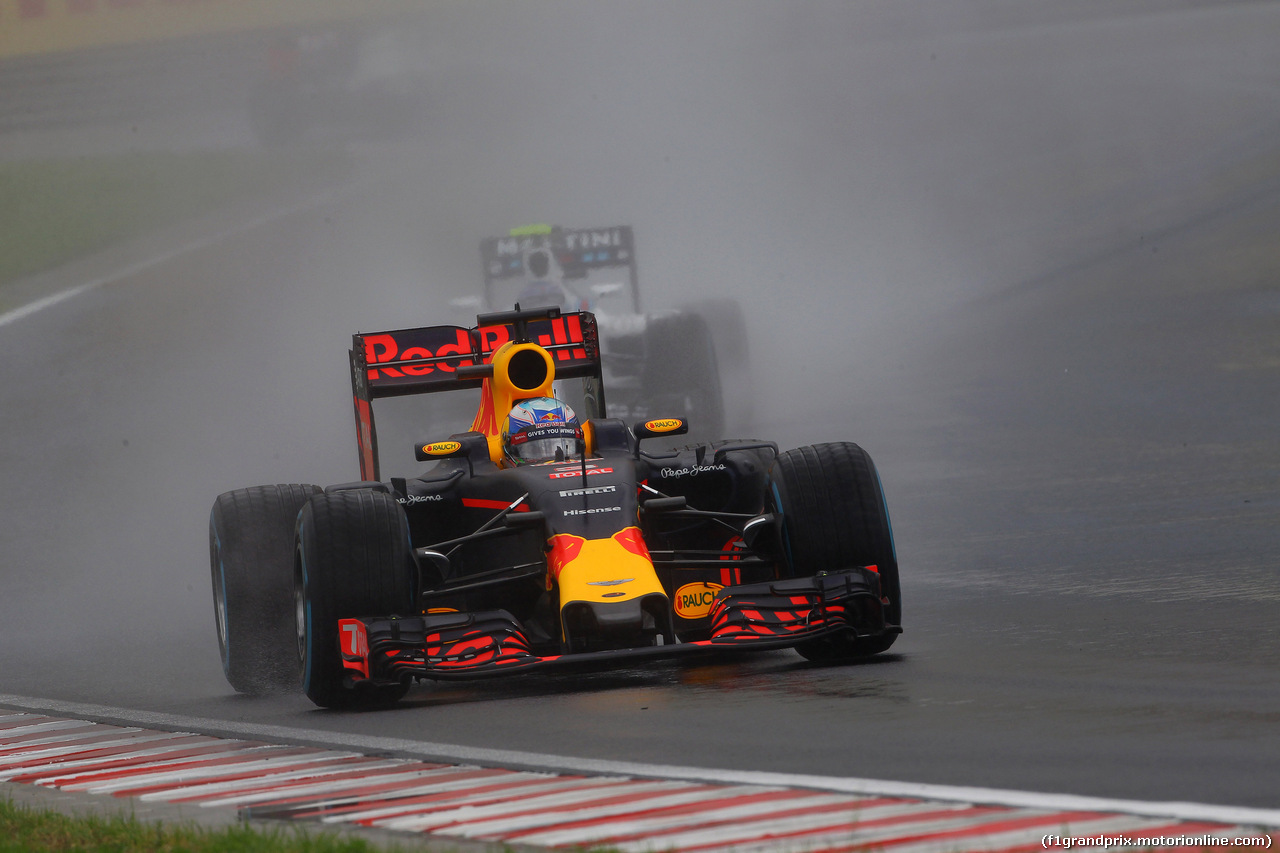 GP UNGHERIA, 23.07.2016 - Qualifiche, Daniel Ricciardo (AUS) Red Bull Racing RB12