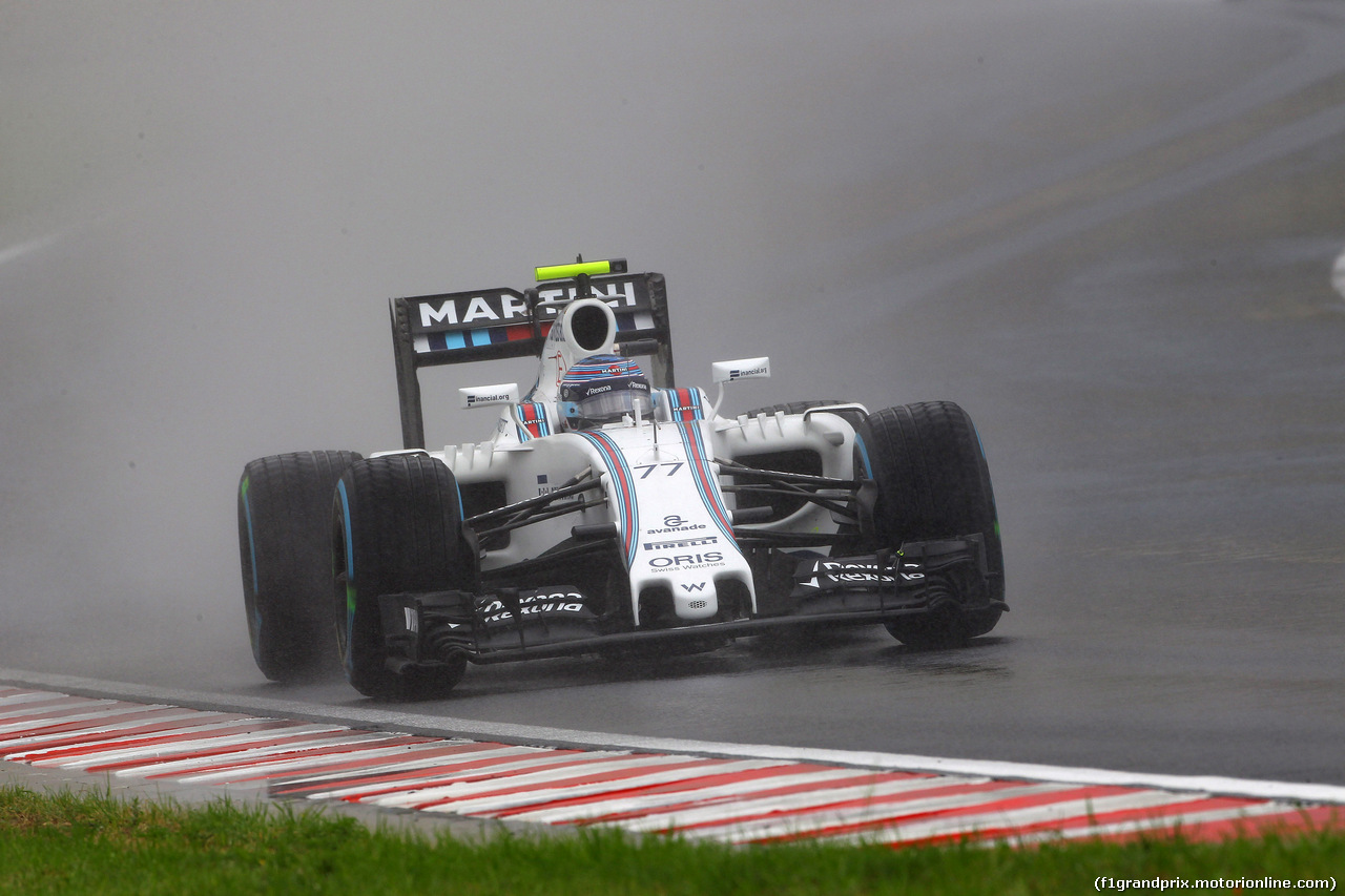 GP UNGHERIA, 23.07.2016 - Qualifiche, Valtteri Bottas (FIN) Williams FW38