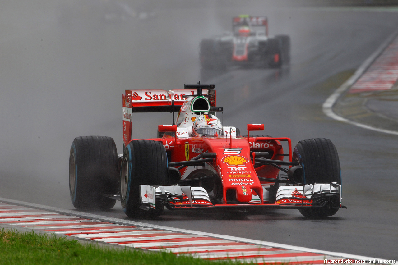 GP UNGHERIA, 23.07.2016 - Qualifiche, Sebastian Vettel (GER) Ferrari SF16-H