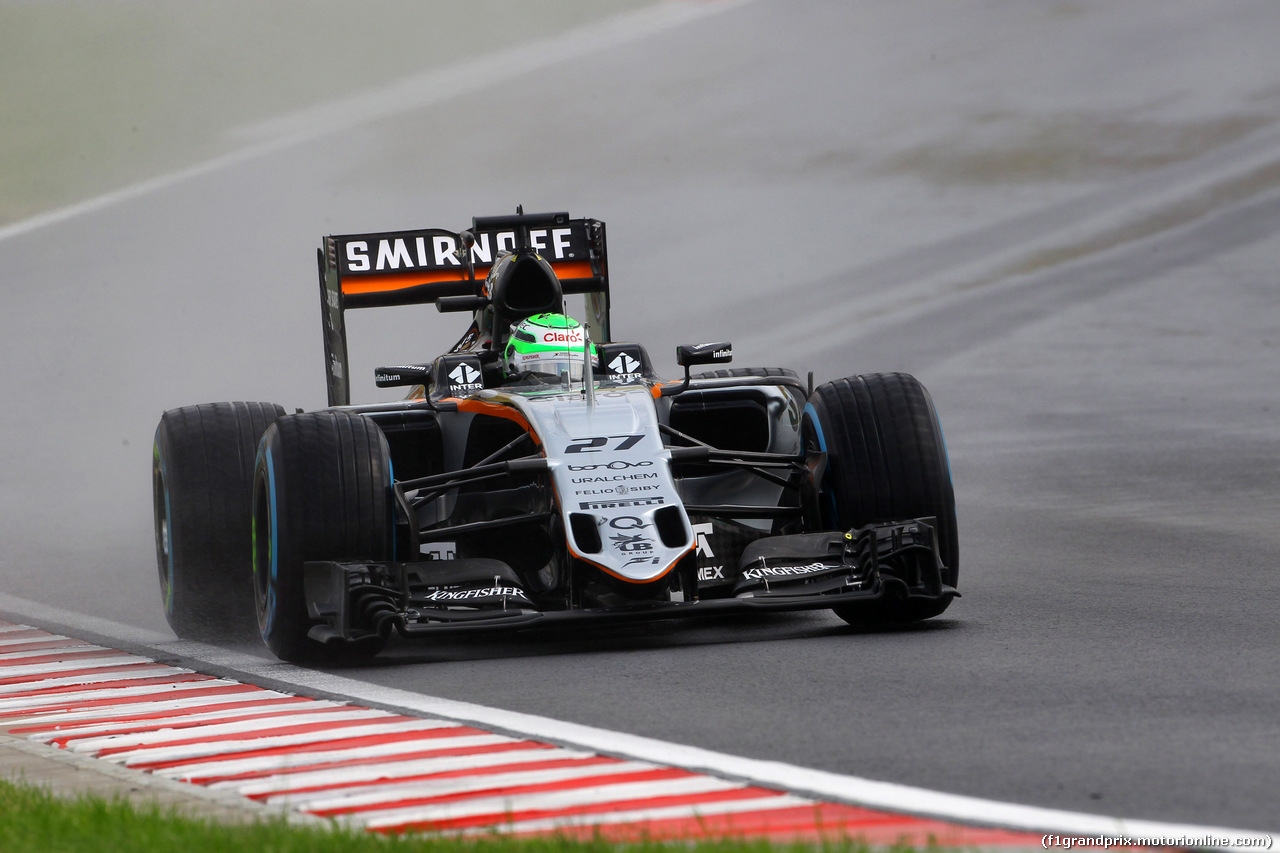 GP UNGHERIA, 23.07.2016 - Qualifiche, Nico Hulkenberg (GER) Sahara Force India F1 VJM09