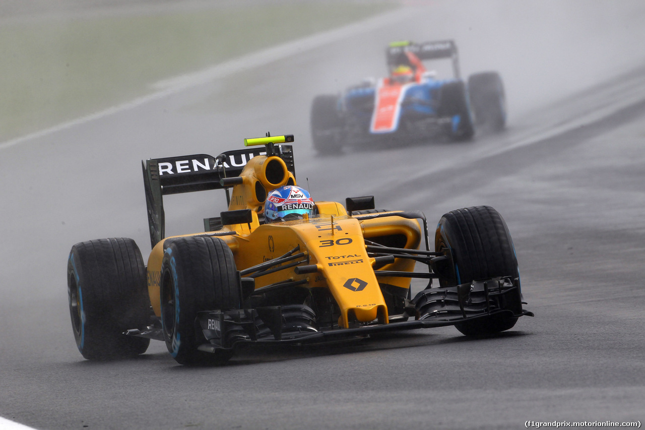 GP UNGHERIA, 23.07.2016 - Qualifiche, Jolyon Palmer (GBR) Renault Sport F1 Team RS16