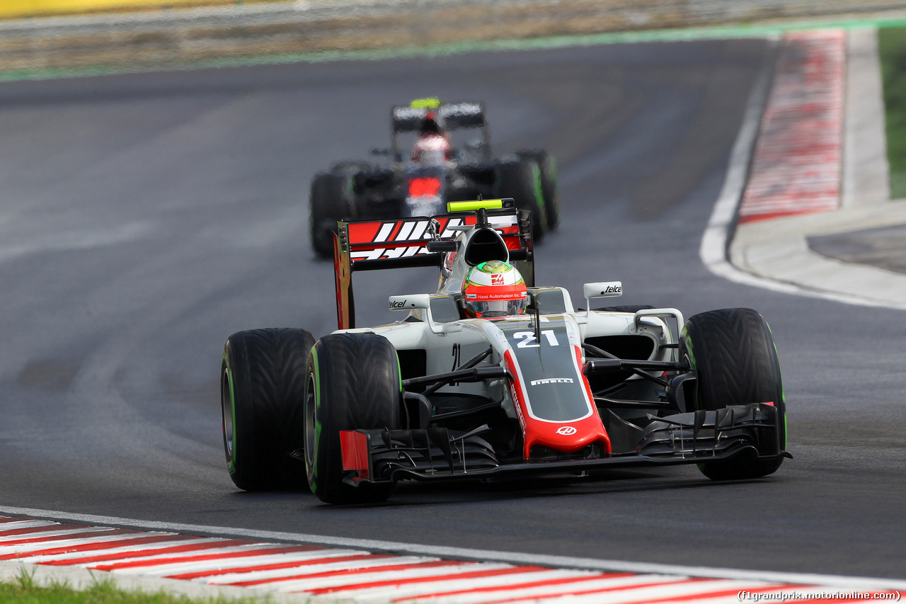 GP UNGHERIA, 23.07.2016 - Qualifiche, Esteban Gutierrez (MEX) Haas F1 Team VF-16