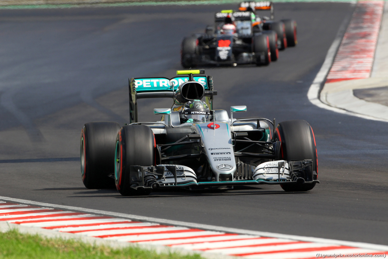 GP UNGHERIA, 23.07.2016 - Qualifiche, Nico Rosberg (GER) Mercedes AMG F1 W07 Hybrid