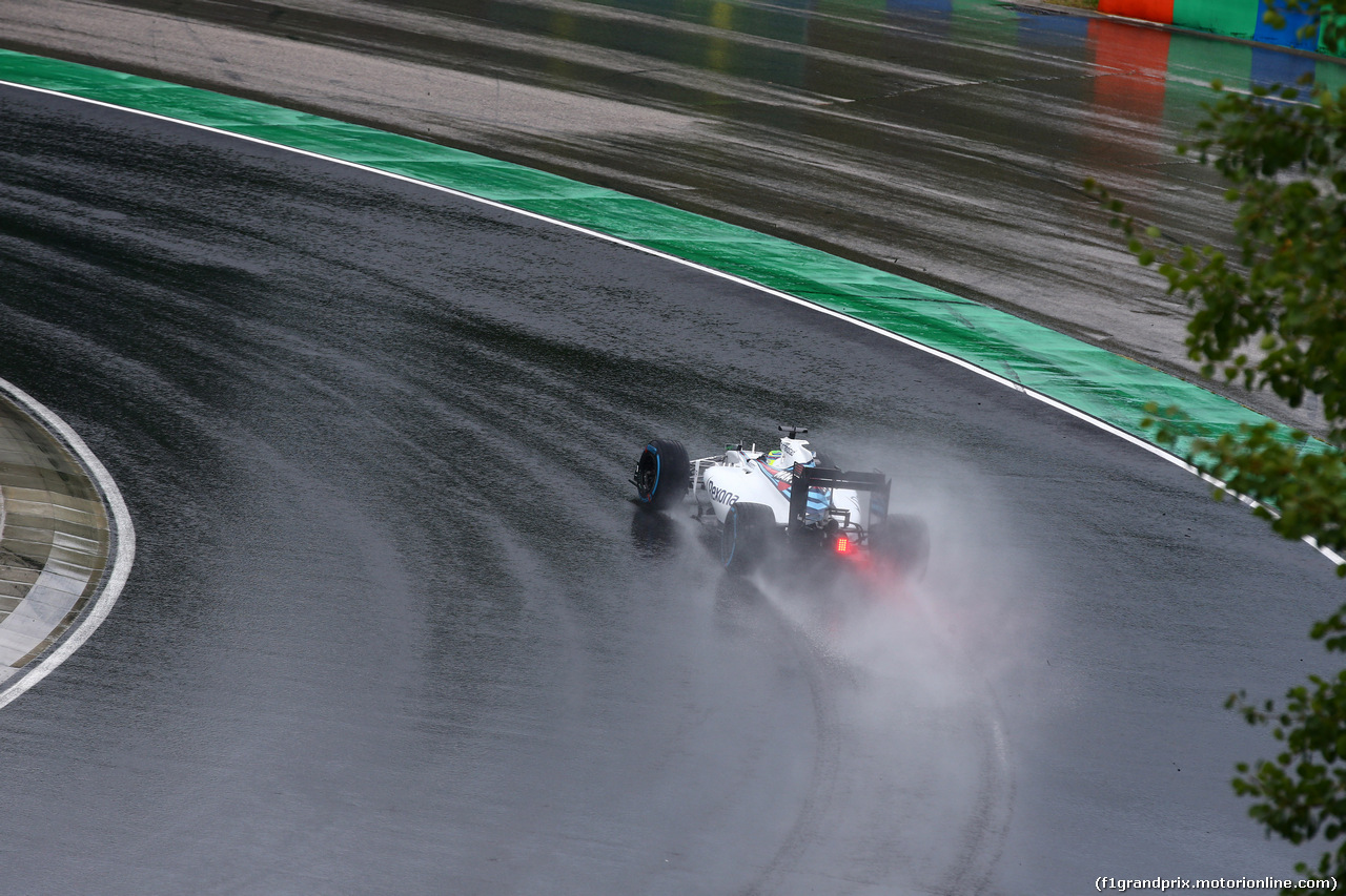 GP UNGHERIA, 23.07.2016 - Qualifiche, Felipe Massa (BRA) Williams FW38