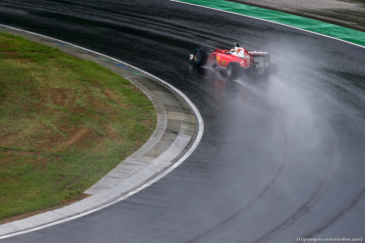 GP UNGHERIA, 23.07.2016 - Qualifiche, Kimi Raikkonen (FIN) Ferrari SF16-H