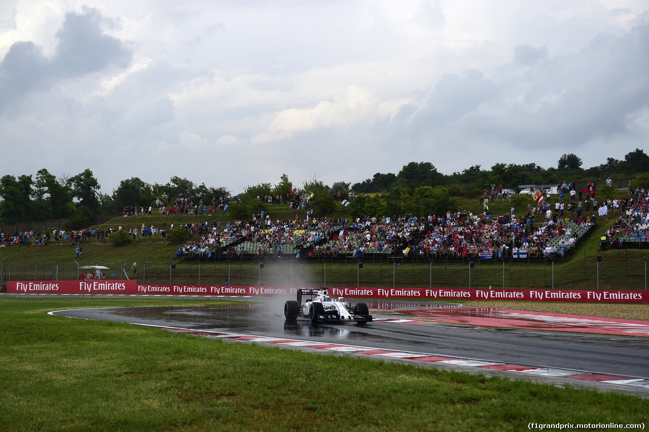 GP UNGHERIA, 23.07.2016 - Qualifiche, Felipe Massa (BRA) Williams FW38