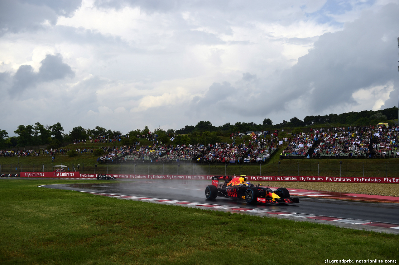 GP UNGHERIA, 23.07.2016 - Qualifiche, Max Verstappen (NED) Red Bull Racing RB12