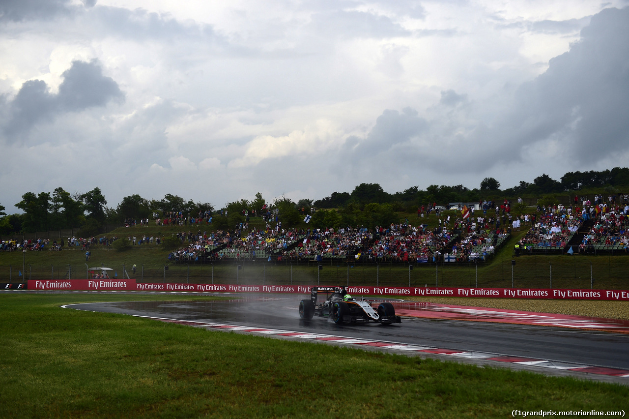 GP UNGHERIA, 23.07.2016 - Qualifiche, Nico Hulkenberg (GER) Sahara Force India F1 VJM09