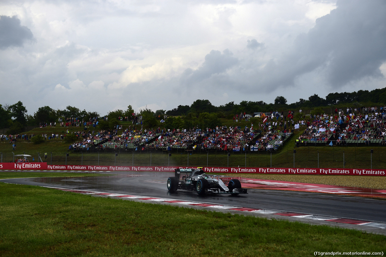 GP UNGHERIA, 23.07.2016 - Qualifiche, Nico Rosberg (GER) Mercedes AMG F1 W07 Hybrid