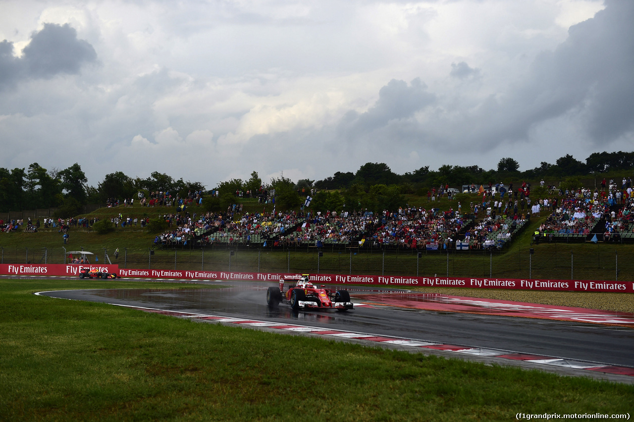 GP UNGHERIA, 23.07.2016 - Qualifiche, Kimi Raikkonen (FIN) Ferrari SF16-H