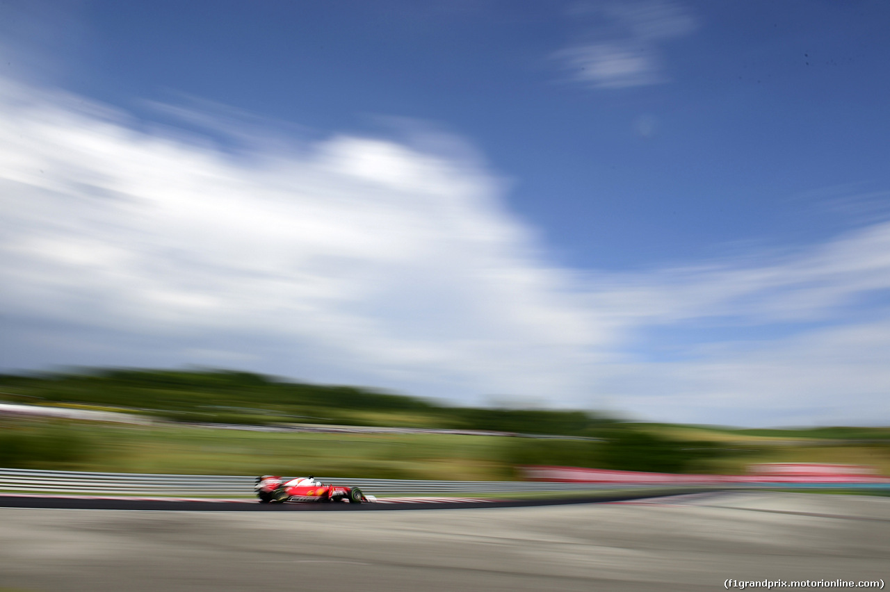 GP UNGHERIA, 23.07.2016 - Qualifiche, Sebastian Vettel (GER) Ferrari SF16-H