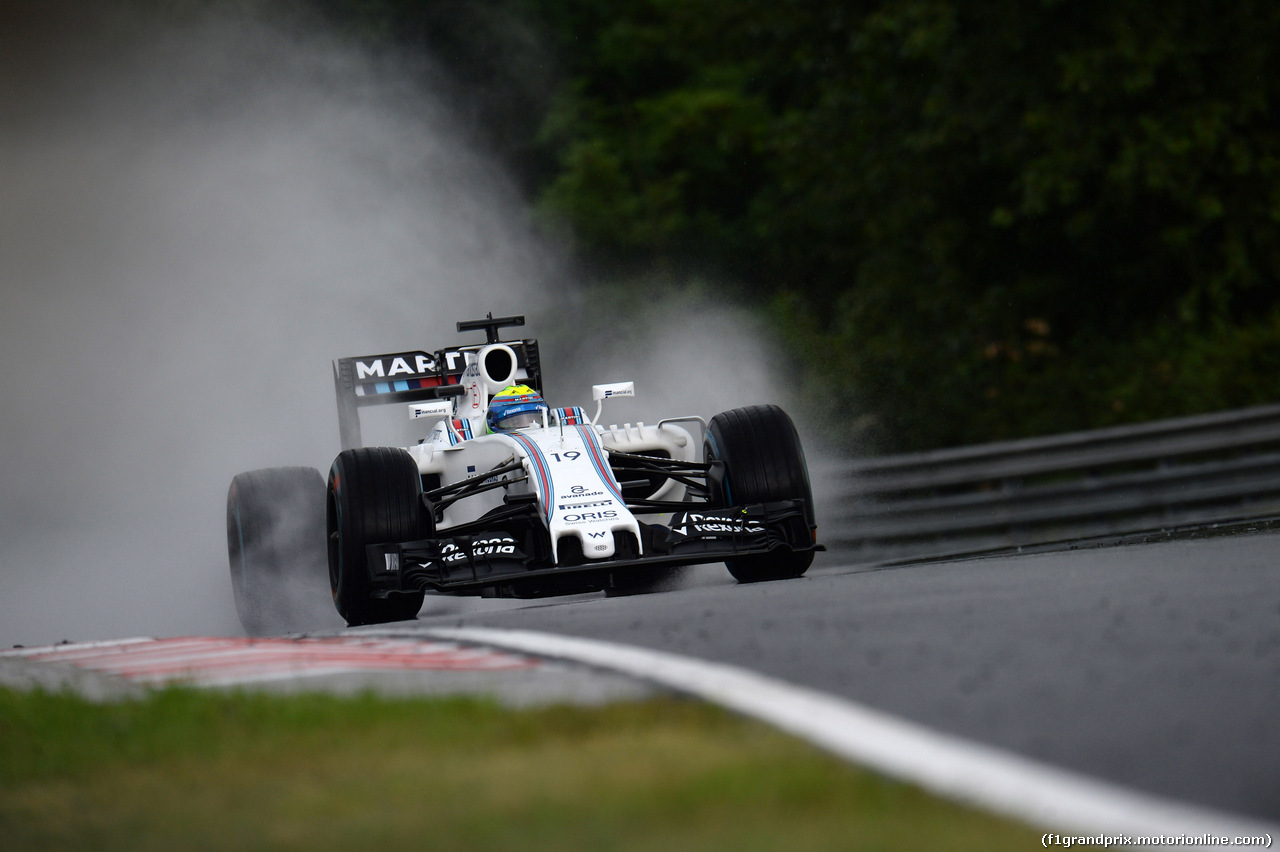 GP UNGHERIA, 23.07.2016 - Qualifiche, Felipe Massa (BRA) Williams FW38