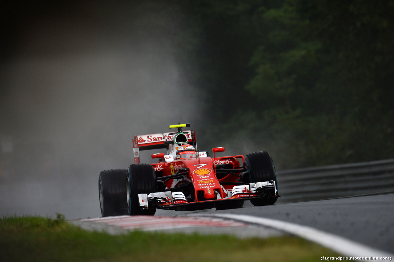 GP UNGHERIA, 23.07.2016 - Qualifiche, Kimi Raikkonen (FIN) Ferrari SF16-H