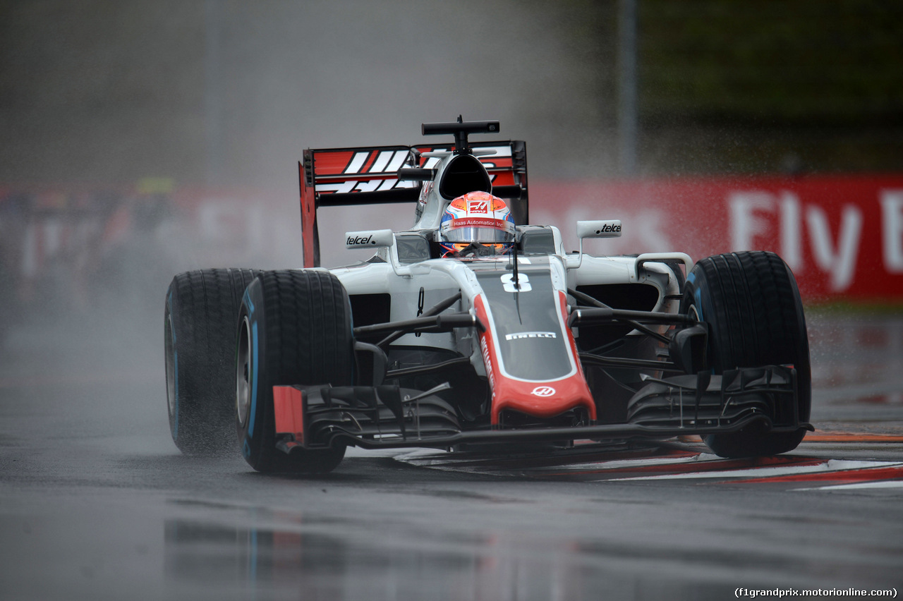 GP UNGHERIA, 23.07.2016 - Qualifiche, Romain Grosjean (FRA) Haas F1 Team VF-16