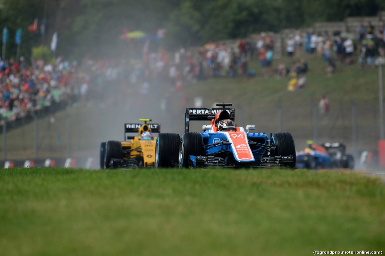 GP UNGHERIA, 23.07.2016 - Qualifiche, Pascal Wehrlein (GER) Manor Racing MRT05