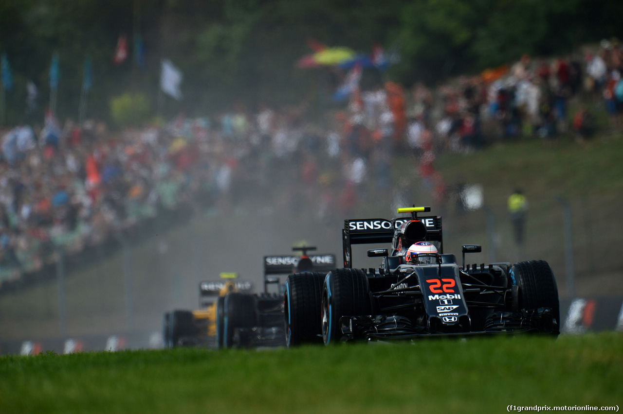 GP UNGHERIA, 23.07.2016 - Qualifiche, Jenson Button (GBR)  McLaren Honda MP4-31