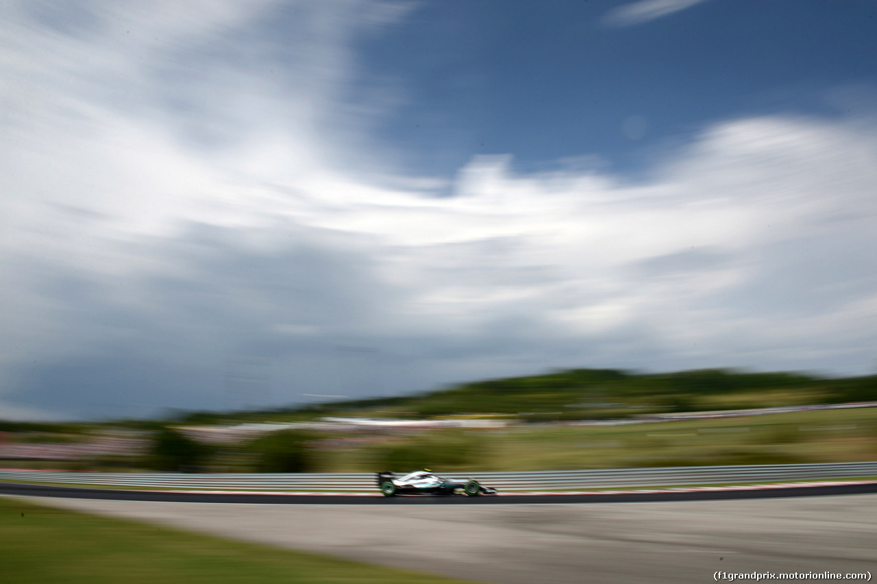 GP UNGHERIA, 23.07.2016 - Qualifiche, Nico Rosberg (GER) Mercedes AMG F1 W07 Hybrid