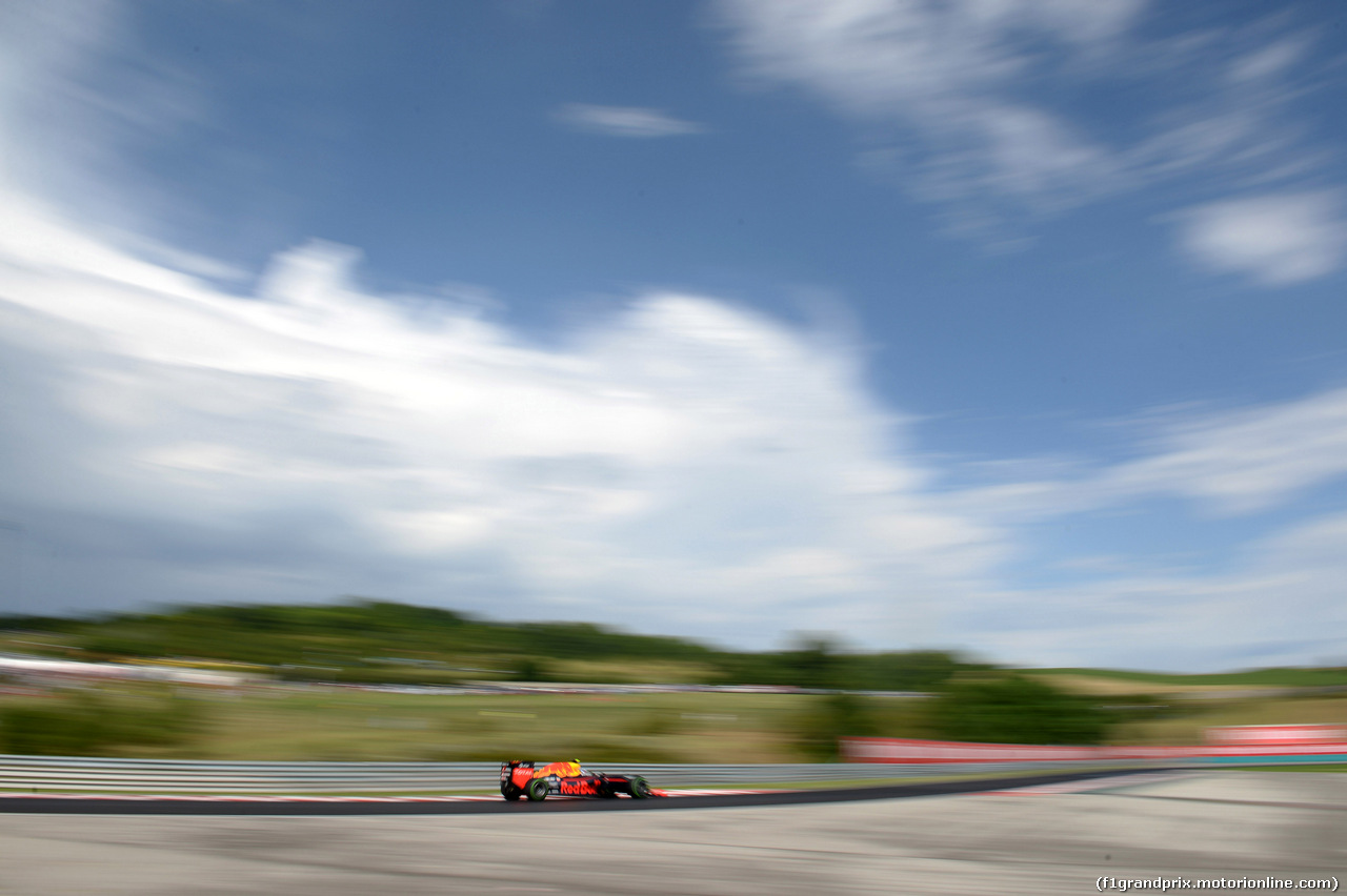 GP UNGHERIA, 23.07.2016 - Qualifiche, Max Verstappen (NED) Red Bull Racing RB12