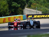 GP UNGHERIA, 23.07.2016 - Free Practice 3, Kimi Raikkonen (FIN) Ferrari SF16-H e Sergio Perez (MEX) Sahara Force India F1 VJM09