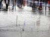 GP UNGHERIA, 23.07.2016 - Qualifiche, A rain storm hits the circuit before qualifying