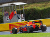 GP UNGHERIA, 23.07.2016 - Qualifiche, Daniel Ricciardo (AUS) Red Bull Racing RB12 e the red flag