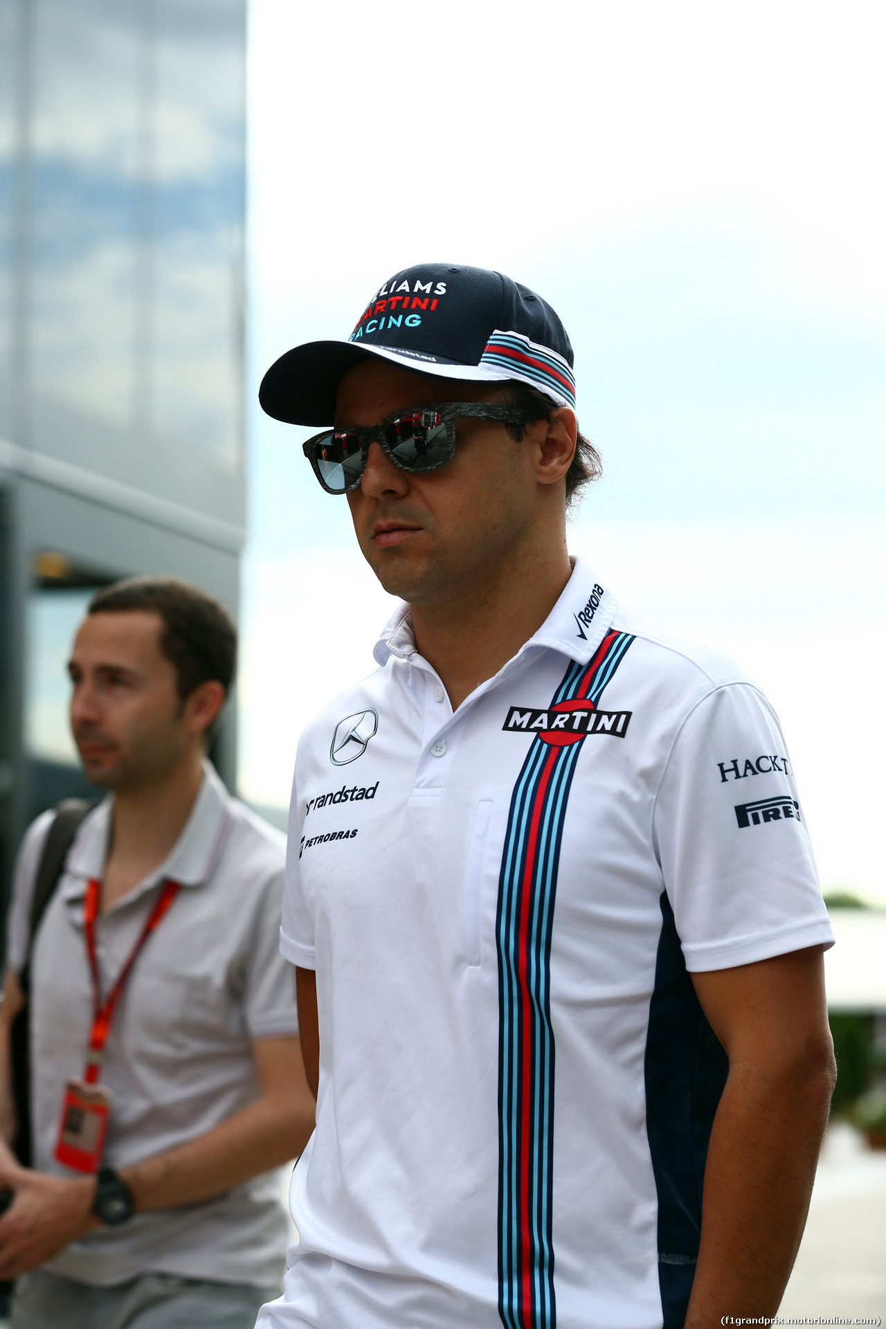 GP UNGHERIA, 22.07.2016 - Felipe Massa (BRA) Williams FW38 e Nicola Todt (FRA), Manager di Felipe Massa