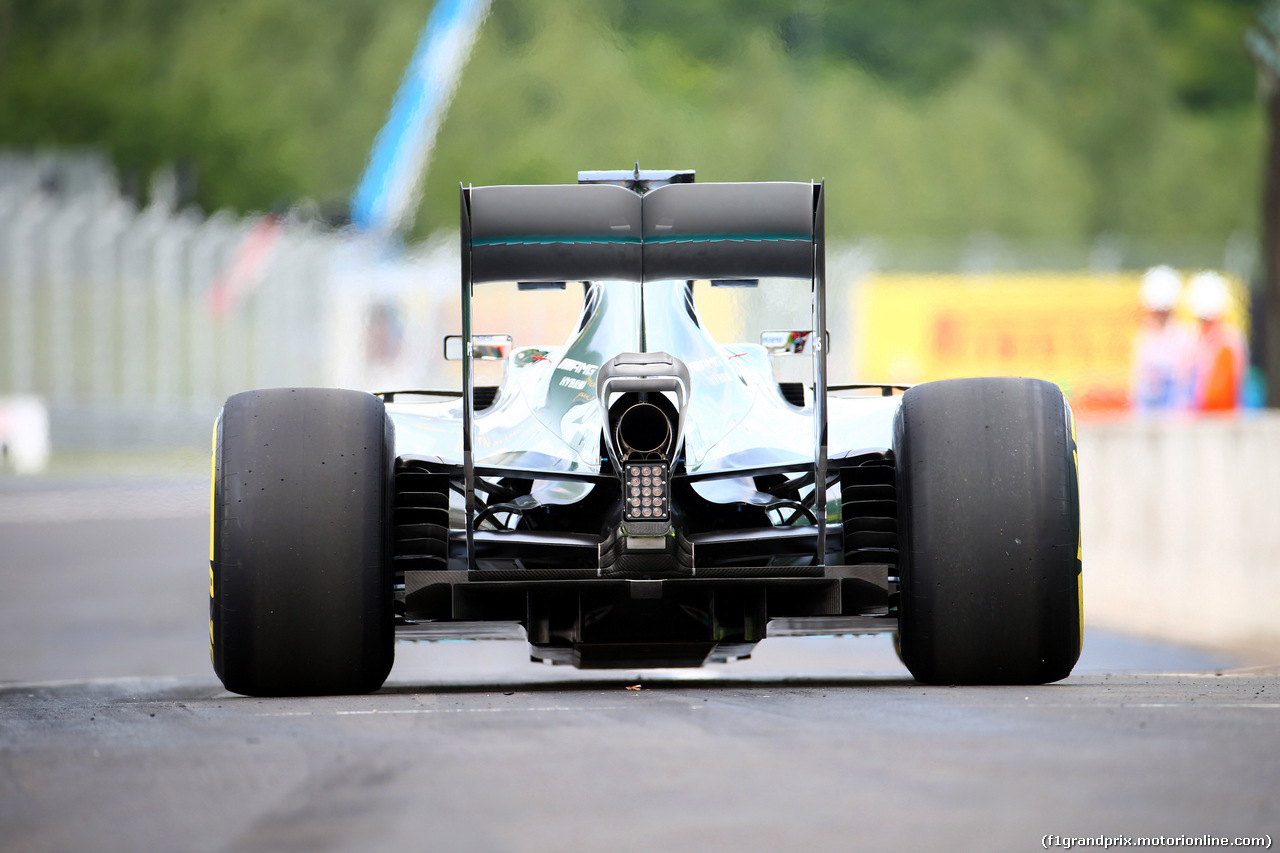 GP UNGHERIA, 22.07.2016 - Prove Libere 1, Lewis Hamilton (GBR) Mercedes AMG F1 W07 Hybrid