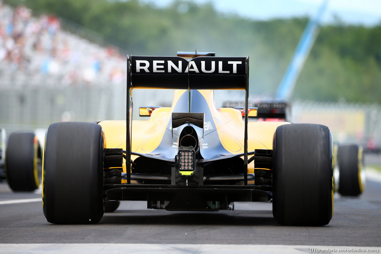 GP UNGHERIA, 22.07.2016 - Prove Libere 1, Esteban Ocon (FRA) Renault Sport Formula One Team Test Driver