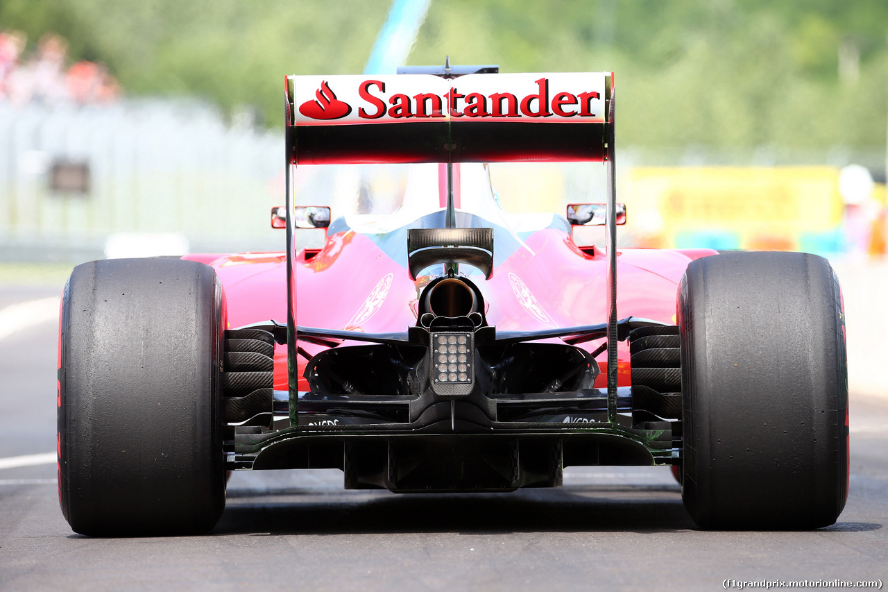 GP UNGHERIA, 22.07.2016 - Prove Libere 1, Sebastian Vettel (GER) Ferrari SF16-H