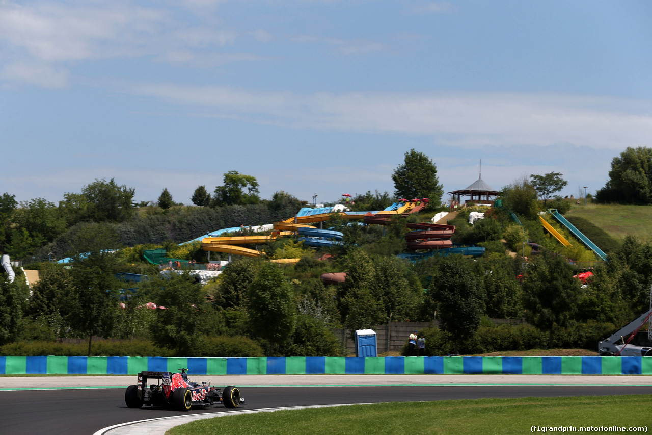 GP UNGHERIA, 22.07.2016 - Prove Libere 1, Carlos Sainz Jr (ESP) Scuderia Toro Rosso STR11