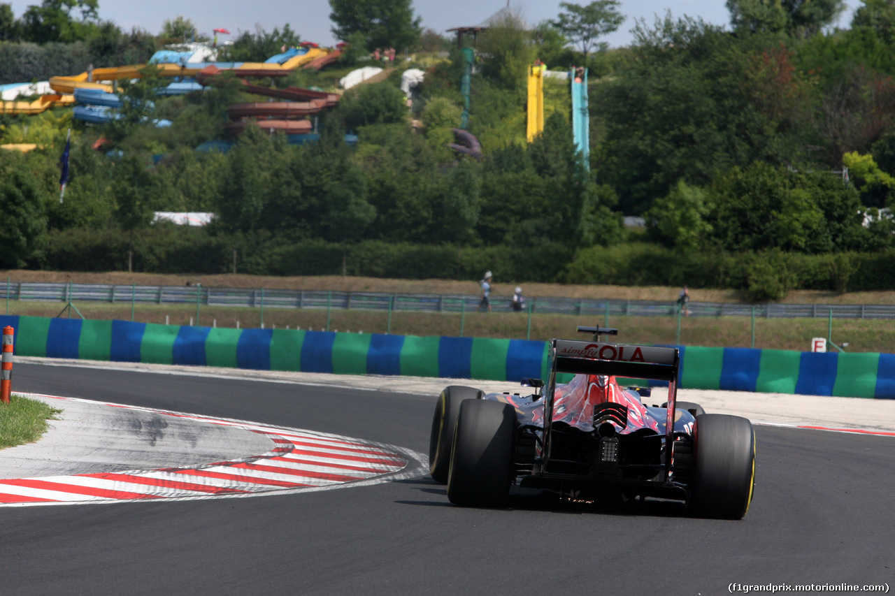 GP UNGHERIA, 22.07.2016 - Prove Libere 1, Carlos Sainz Jr (ESP) Scuderia Toro Rosso STR11