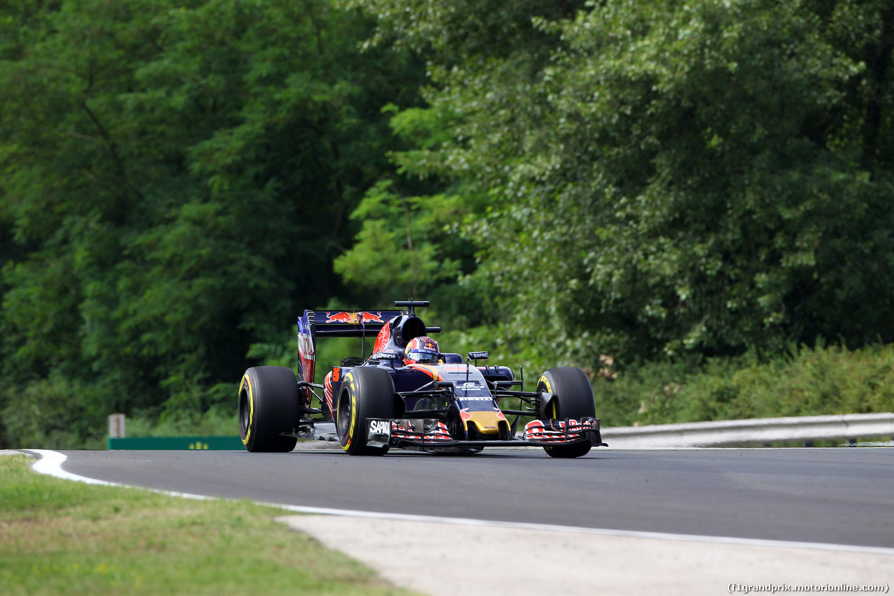 GP UNGHERIA, 22.07.2016 - Prove Libere 1, Daniil Kvyat (RUS) Scuderia Toro Rosso STR11